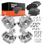 Front & Rear Ceramic Brake Pad + Caliper For Chevy Cobalt Pontiac G5 2007-2009. Fixed Price $250.29.