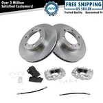Front Brake Pad & Rotor Kit Semi-metallic For 2005-2020 Toyota Tacoma. Fixed Price $319.85.