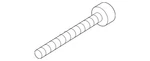 Genuine Porsche Disc Brake Caliper Bolt 999-067-050-09. Fixed Price $10.22.