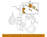 Toyota Oem 04-07 Highlander Rear-caliper 4785048070. Fixed Price $135.65.