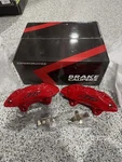 2013+ Cadillac Ats 4 Piston Red Front Brake Calipers W/pin Kit Brembo Style. Fixed Price $2399.99.