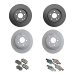 Zimmerman Front Rear Disc Brake Rotors Akebono Euro Pads Kit For W212 E250 Sedan. Fixed Price $371.95.