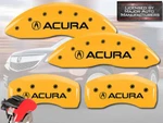 2007-2008 "acura" Tl Type Front + Rear Yellow Mgp Brake Disc Caliper Covers 4P. Fixed Price $299.99.