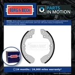 Brake Shoes Set BBS6470 Borg & Beck 58315FDA00 58315FDA01 Top Quality Guaranteed. Fixed Price $30.50.