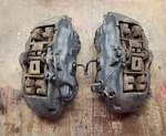 Oem Touareg Porsche Cayenne Audi Q7 04-10 Pair Front Brake Calipers Brembo 18Z. Fixed Price $220.00.
