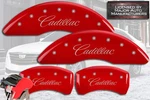 2016-2017 "cadillac" CT6 J56 Front + Rear Red Mgp Brake Disc Caliper Covers 4PC. Fixed Price $299.99.