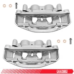 For 2011-17 Chevy Silverado 2500 Hd Dual Piston Front Brake Calipers W/ Bracket. Fixed Price $165.93.