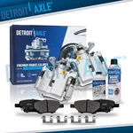 Rear Disc Brake Calipers + Ceramic Pads For Chevy Malibu G5 G6 Hhr Cobalt. Fixed Price $171.81.
