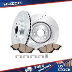 Front Drilled Brake Rotors + Ceramic Pads For 2010 2011 2012 - 2016 Cadillac Srx. Fixed Price $126.72.