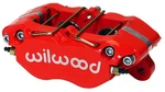 New Wilwood Dynapro Brake CALIPER,DP,0.81,1",STREET Rod,street/strip,hot Rod,red. Fixed Price $302.36.