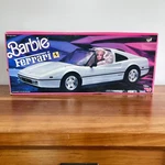 Vintage 1988 Mattel Barbie Ferrari 328 Gts White Convertible Vehicle 3564 Boxed. Fixed Price $58.49.