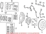 Genuine Mopar Disc Brake Caliper Bracket 68052371AB. Fixed Price $80.46.