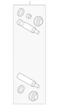 Genuine Nissan Disc Brake Caliper Pin D0135-1PA1A. Fixed Price $77.64.