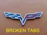 05 06 07 08 09 10 11 12 13 Chevrolet Corvette Front Emblem Logo Badge Sign 32783. Fixed Price $35.00.