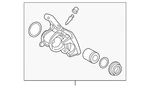 Genuine Lexus Disc Brake Caliper 47850-78010. Fixed Price $198.21.