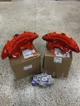 New Gm 2015-19 Chevy Corvette Z06 Front + Rear Red Brembo Piston Calipers. Fixed Price $2199.99.