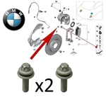 Front Or Rear Caliper Mounting Bolts Select 2007-21 Bmw I3S I8 X5 X6 Oe. Fixed Price $28.00.