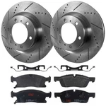 KIT-072924-919 Trw 2-WHEEL Set Brake Disc Pad Kits Front For Grand Cherokee. Fixed Price $191.20.