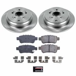 Powerstop Oe Stock Replacement Low-dust Ceramic Brake Pad And Rotor Kit. Fixed Price $134.80.