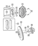 Genuine Mopar Disc Brake Boot Kit 05174318AA. Fixed Price $35.65.