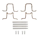 Disc Brake Hardware Kit Fits 1979-1985 Mercedes-benz 300SD 380SEL 280SE Dfc. Fixed Price $15.14.