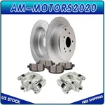 Rear Brake Calipers Rotors & Ceramic Pads Set For 2001-2006 Acura Mdx. Fixed Price $139.44.