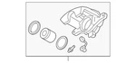 Genuine Gm Rear Passenger Side Disc Brake Caliper Assembly 15855616. Fixed Price $146.22.