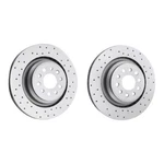 2X High Quality Rear Brake Rotors For 2014-2016 Maserati Ghibli SQ4 670031597. Fixed Price $179.99.