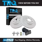 Trq Front Brake Pad & Rotor Kit Ceramic Premium G-coated Fits 05-07 Gmc. Fixed Price $171.95.