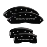 Mgp Caliper Covers 13007SCV5BK F/r Gloss Black For 97-04 Chevy Corvette. Fixed Price $299.99.