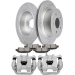 2X Rear Brake Calipers For 2004-07 Nissan Maxima With Rotors Ceramic Pads. Fixed Price $120.41.