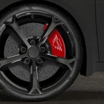 Set 4 Red Caliper Covers W/silver Mgp Logo For 1997 Bmw 318IS. Fixed Price $249.99.