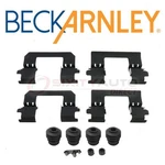 Beck Arnley 084-1765 Disc Brake Hardware Kit Pad Service Repair Jy. Fixed Price $26.03.