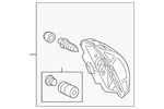 Genuine Audi Caliper 4H0-615-124-D. Fixed Price $452.77.