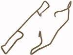 Carlson 22XB37Y Front Brake Hardware Kit Fits 2005-2007, 2012-2018 Ford Focus. Fixed Price $21.90.