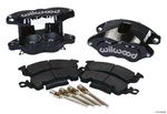Wilwood D52 Front Caliper Kit - Black Powder Coated For Gm Vehicles With 2.00 In. Fixed Price $484.13.