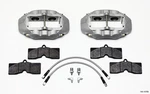 Wilwood For D8-4 Front Caliper Kit Clear Corvette C2 / C3 65-82. Fixed Price $635.24.