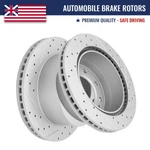 Rear Coat Brake Rotors Kit For Chevrolet Gmc Sierra 2500 Hd Silverado 3500 1500. Fixed Price $142.10.