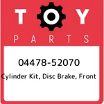 04478-52070 Toyota Cylinder Kit, Disc Brake, Front 0447852070, New Genuine Oem P. Fixed Price $37.94.