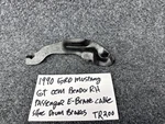 87-93 Ford Mustang Parking Cable Bracket 8.8 Axle Emergency Ebrake. Fixed Price $75.00.