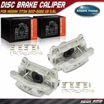 2X Rear Left & Right Side Brake Caliper With Bracket For Nissan Titan 2017-2023. Fixed Price $116.09.