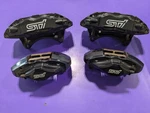 08-17 Subaru Wrx Sti Brembo Brake Calipers Set Front & Rear 71K Miles. Fixed Price $1050.99.