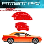 Mgp 12162SCLBRD Brake Caliper Covers Set Red For 11-23 Dodge Challenger Charger. Fixed Price $299.99.