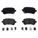 For Dodge Grand Caravan 08-12 Id Select OEF3 Semi-metallic Rear Disc Brake Pads. Fixed Price $31.90.