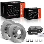 A-premium Front Disc Brake Rotors & Ceramic Pads For Infiniti G35 Nissan 350Z. Fixed Price $115.69.