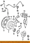Bmw Oem 95-10 318TI Rear Suspension Brake Components-carrier Bolt 34203414763. Fixed Price $7.12.