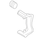 Genuine Volkswagen Caliper Mount 1K0-615-426-G. Fixed Price $285.74.