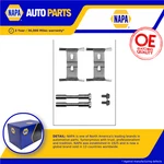 Brake Pad Fitting Kit Fits Porsche Cayenne 9PA 4.8 Front 07 To 10 Napa Quality. Fixed Price $40.34.