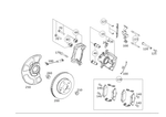 Genuine Mercedes-benz Fixed Caliper 218-421-50-98. Fixed Price $1029.61.