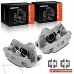 A-premium Pair Rear Brake Caliper With Bracket Ford Edge Lincoln Mkx 07-10. Fixed Price $109.79.
